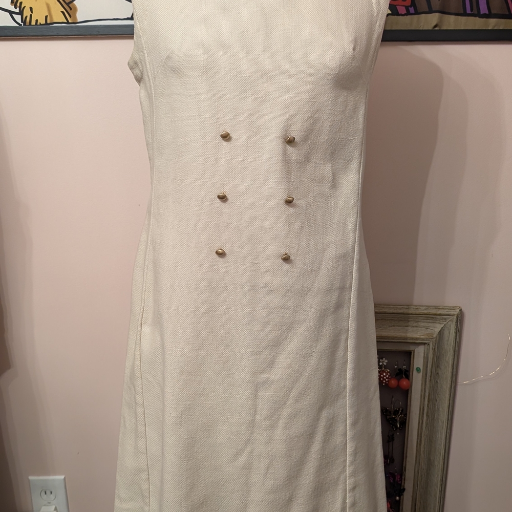 Vintage 50's Button-Detail Dress